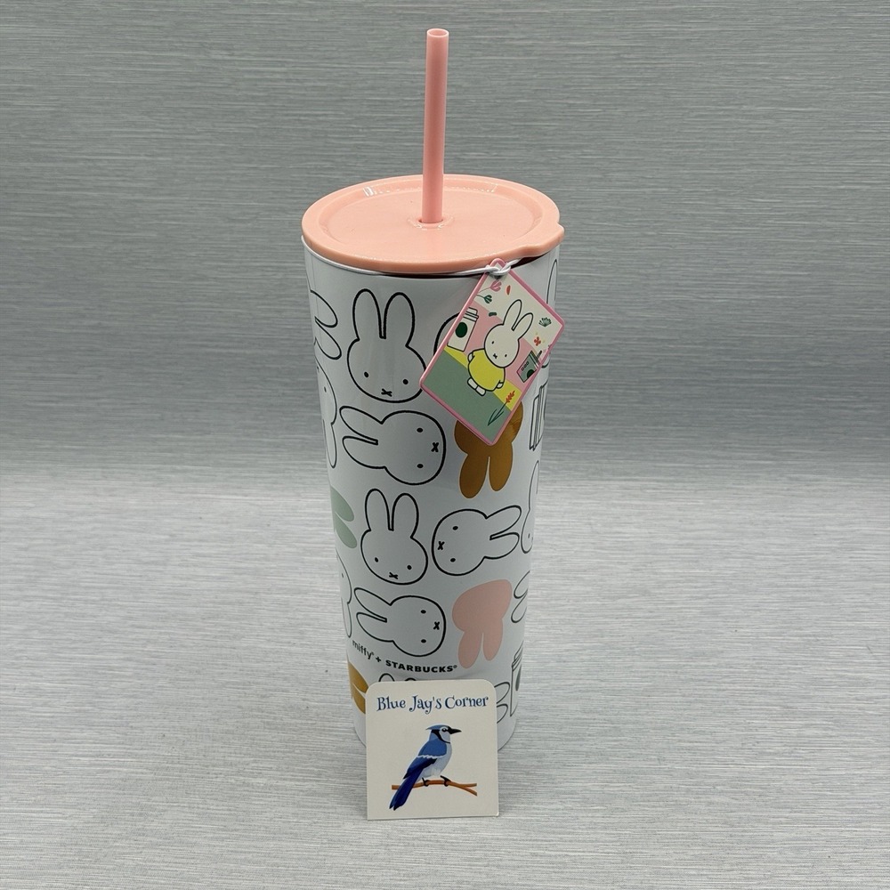 Starbucks Miffy Stainless Steel Cold Cup 2026 Limited Edition 26oz